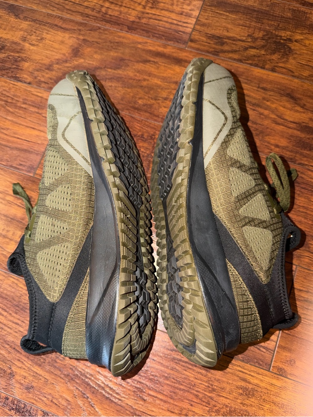 Reebok all-terrain freedom men’s olive green black memory tech trail shoes 11.5 - Picture 8 of 15